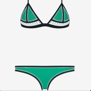 Green Triangl Bikini